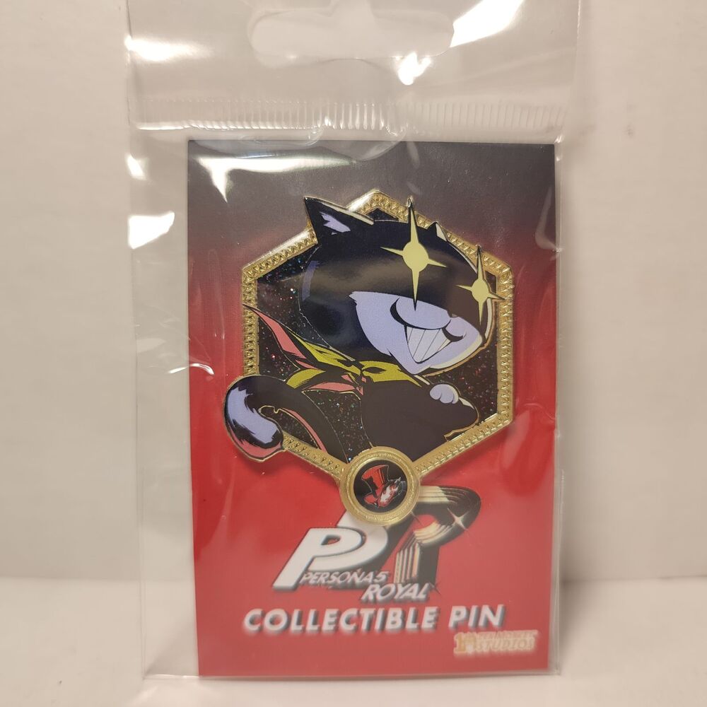 Persona 5 Royal Morgana All Out Attack Enamel Pin Official Atlus Sega Badge